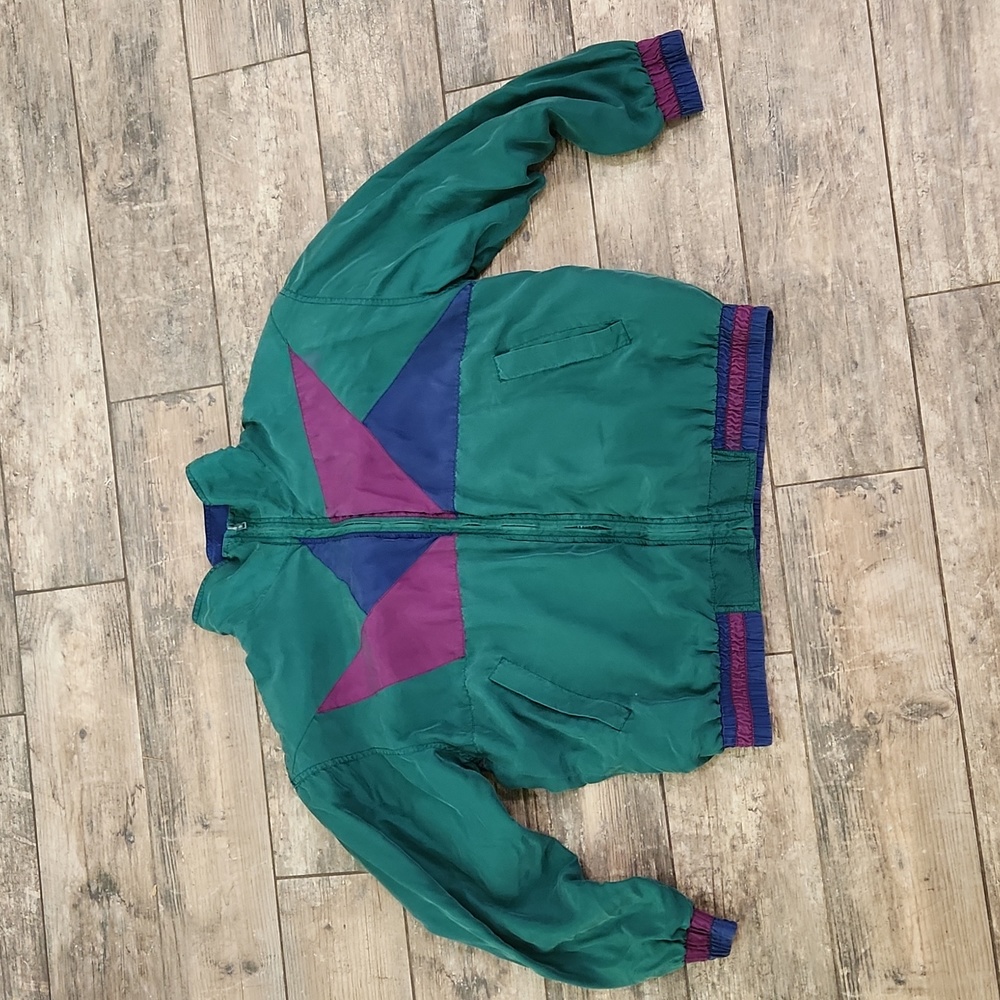 Vintage Partners Silk Jacket